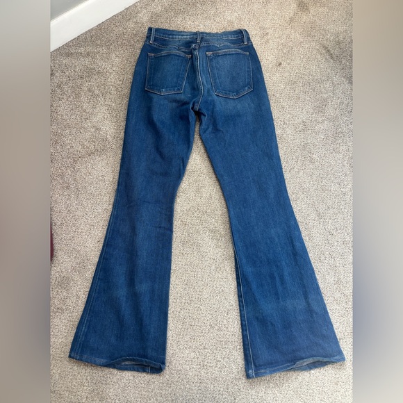 FRAME DENIM LeHigh Flare Jeans High Rise Size 26 - Picture 3 of 13